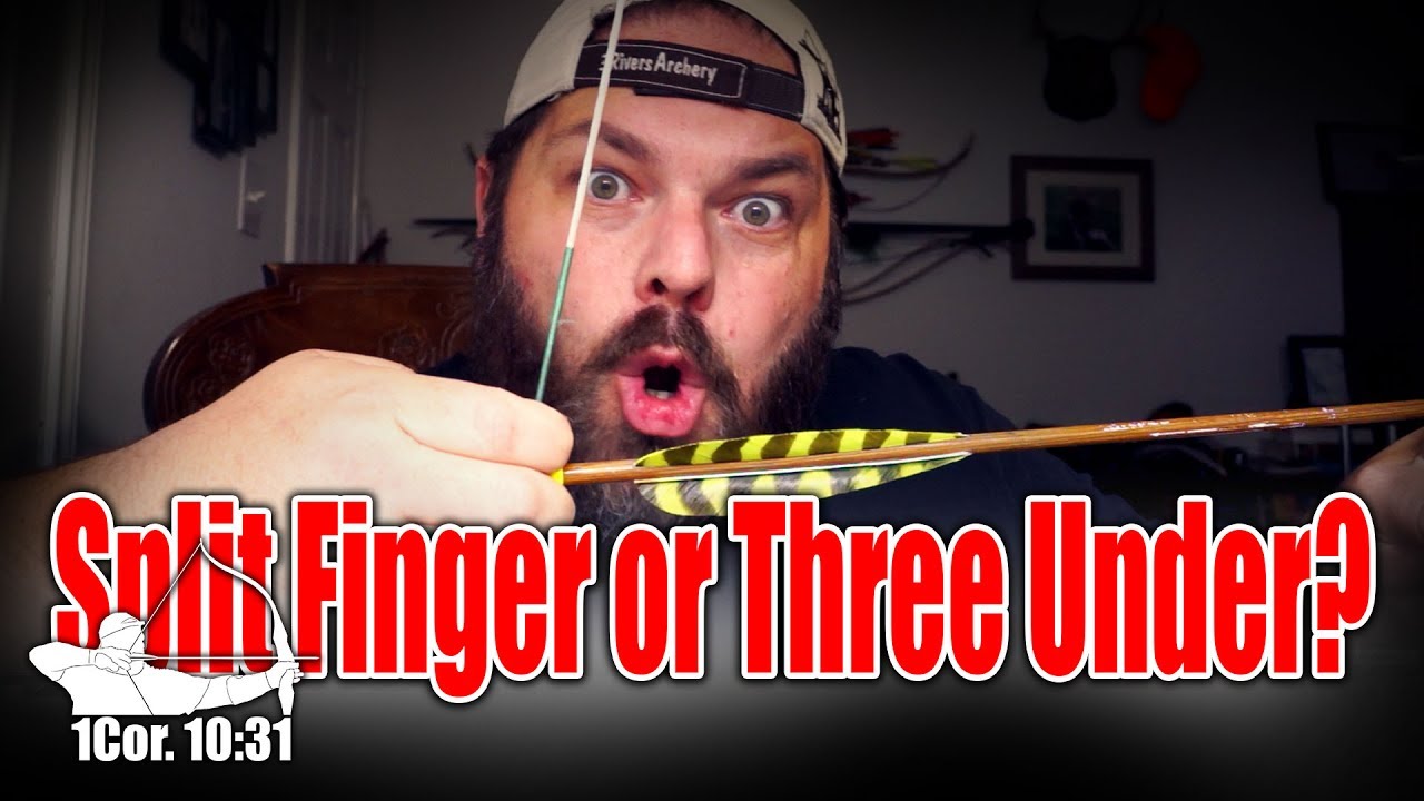 Split Finger or Three Under, does it matter?  #Archery