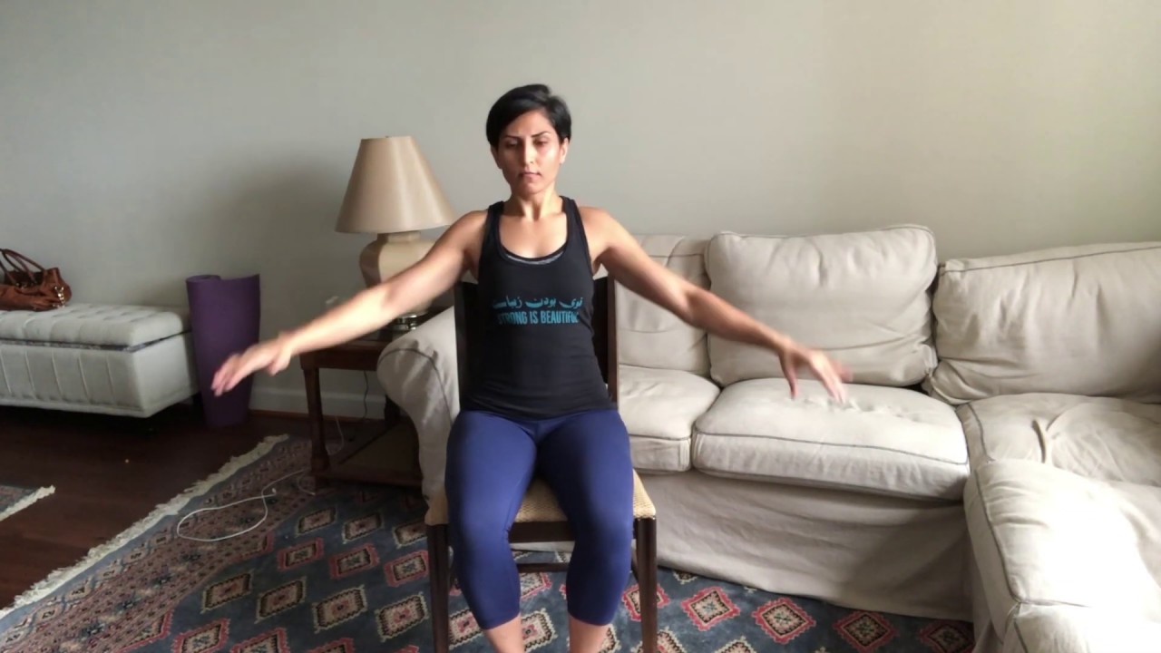Wheelchair Exercise    تمرینات ورزشی برای کاربران ویلچری..... با شمیلا کوهستانی
