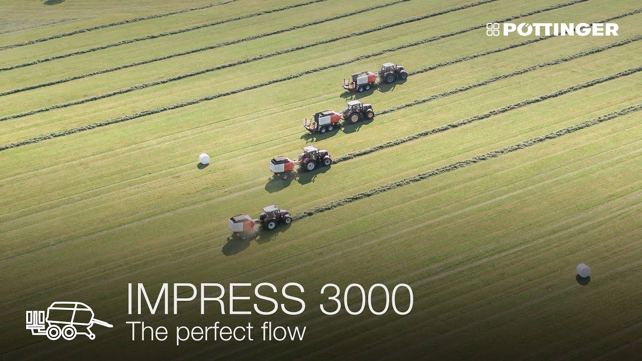 PÖTTINGER - IMPRESS 3000 Rotopresse - The perfect flow [IT]