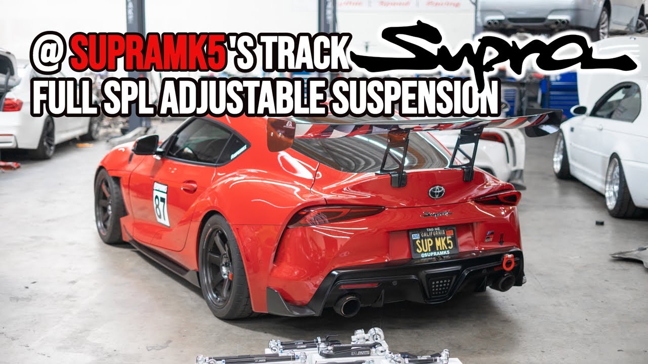 A90 Supra full SPL Parts adjustable suspension