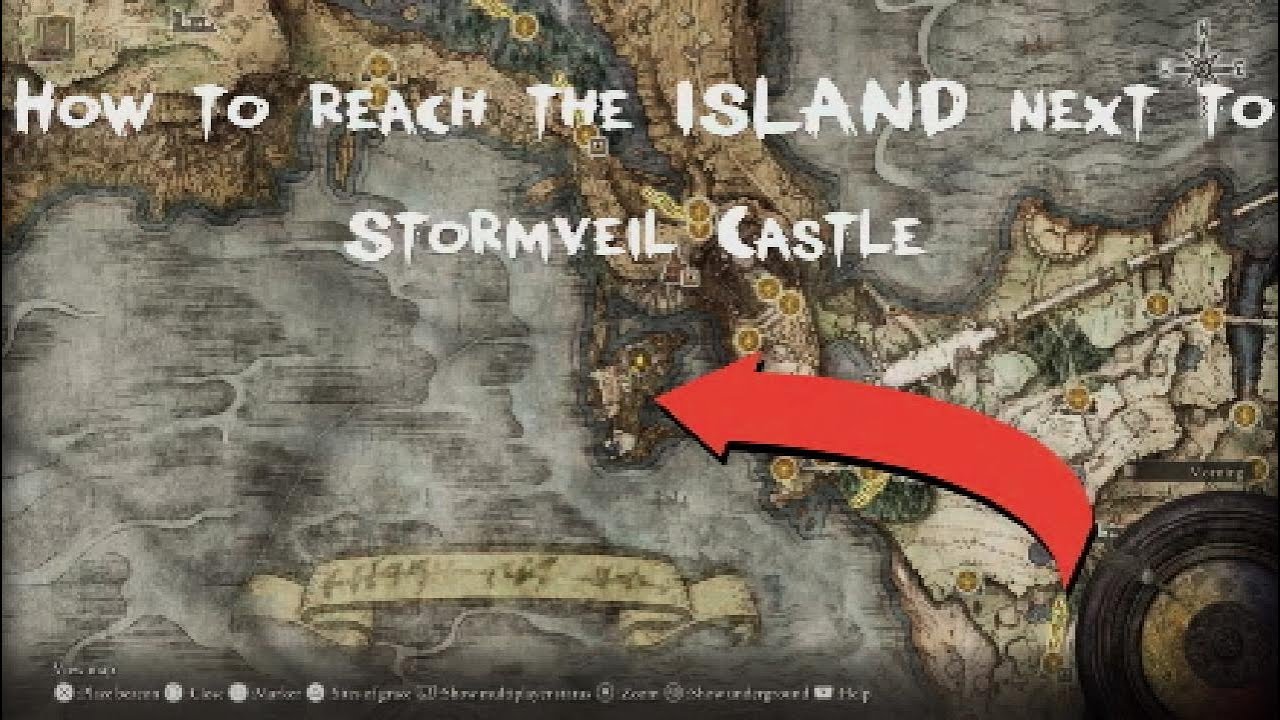 HOW TO reach the ISLAND next to Stormveil Castle | ELDEN RING