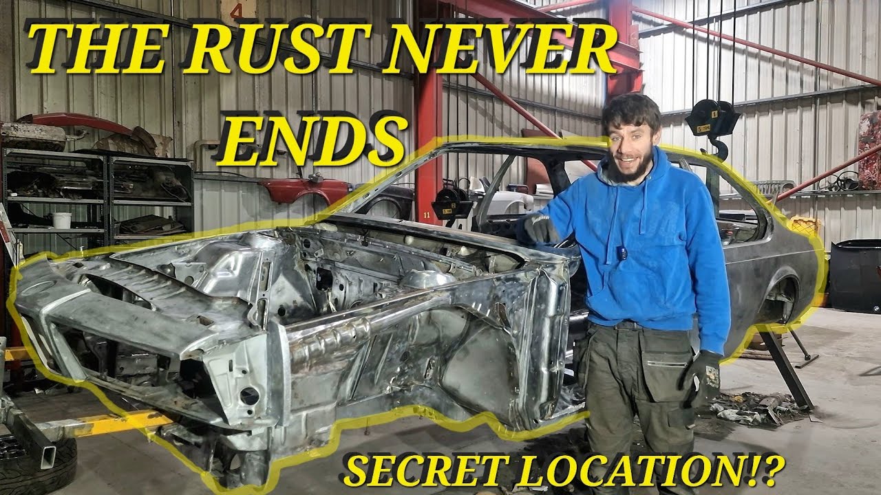 When Will The Rust End!? - Restoring Mat Armstrong's Classic BMW E24 - Handmade Front Cross Member!