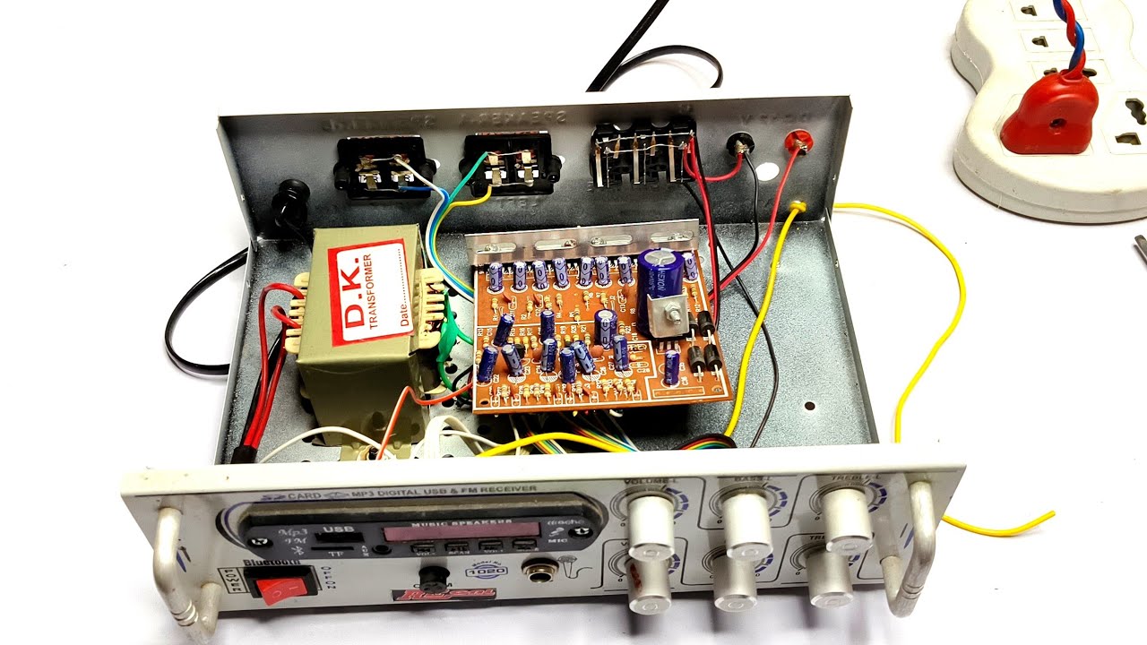 4440 amplifier मे लाइट नहीं आ रहा है || 4440 ic amplifier power supply problem