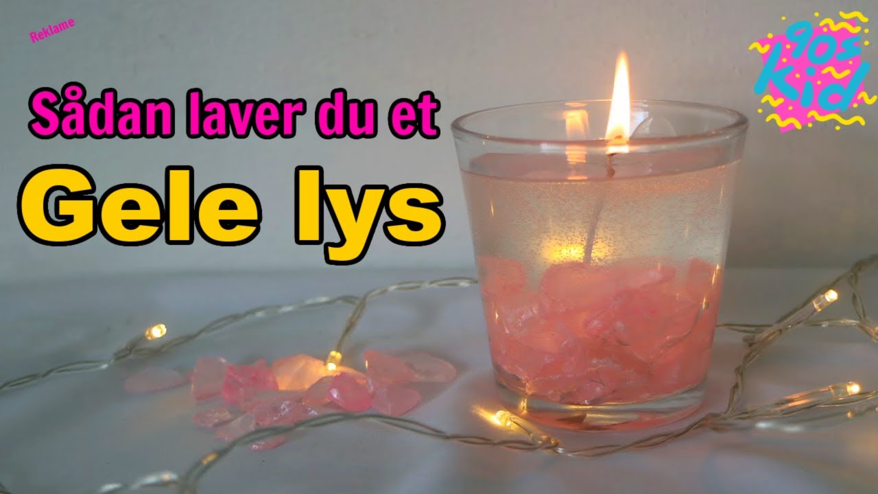 Lav dit eget gele lys😱 // TOTAL 90&acute;ER
