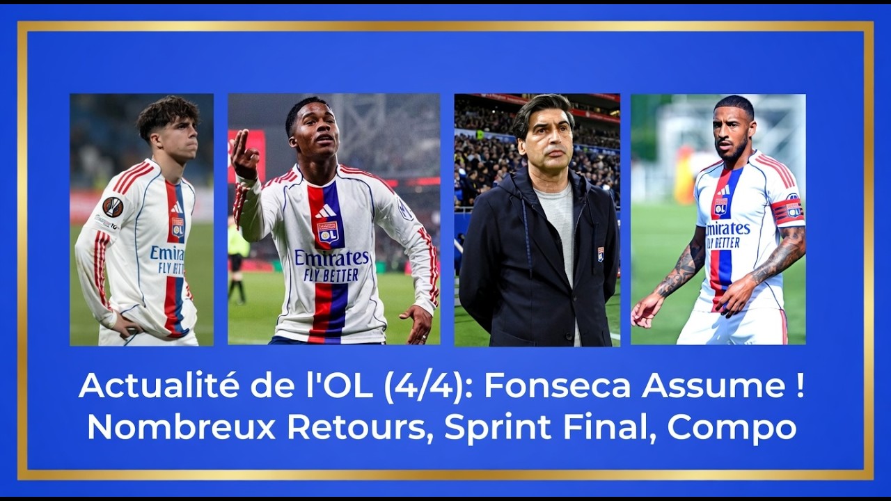 Actualit&eacute; de l'OL (4/4): En Bref, Nuamah, Fonseca, Enjeux, Compo