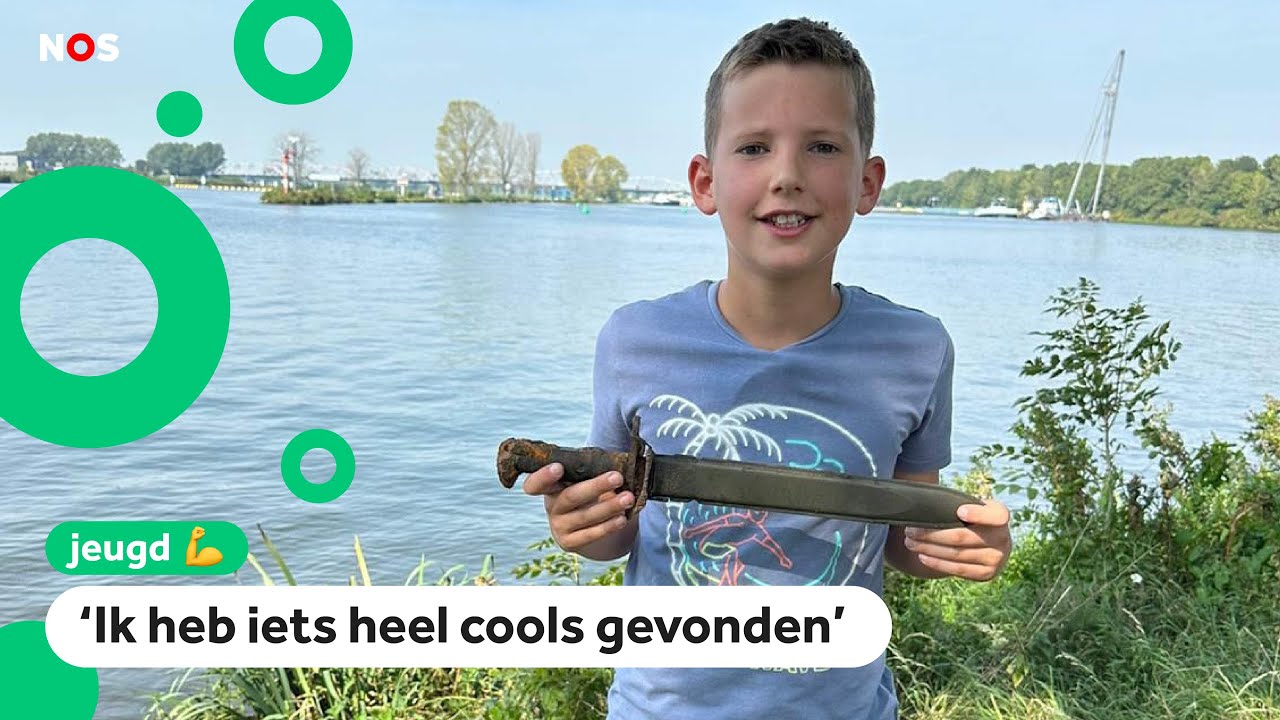 Guus vindt een wapen uit de Tweede Wereldoorlog
