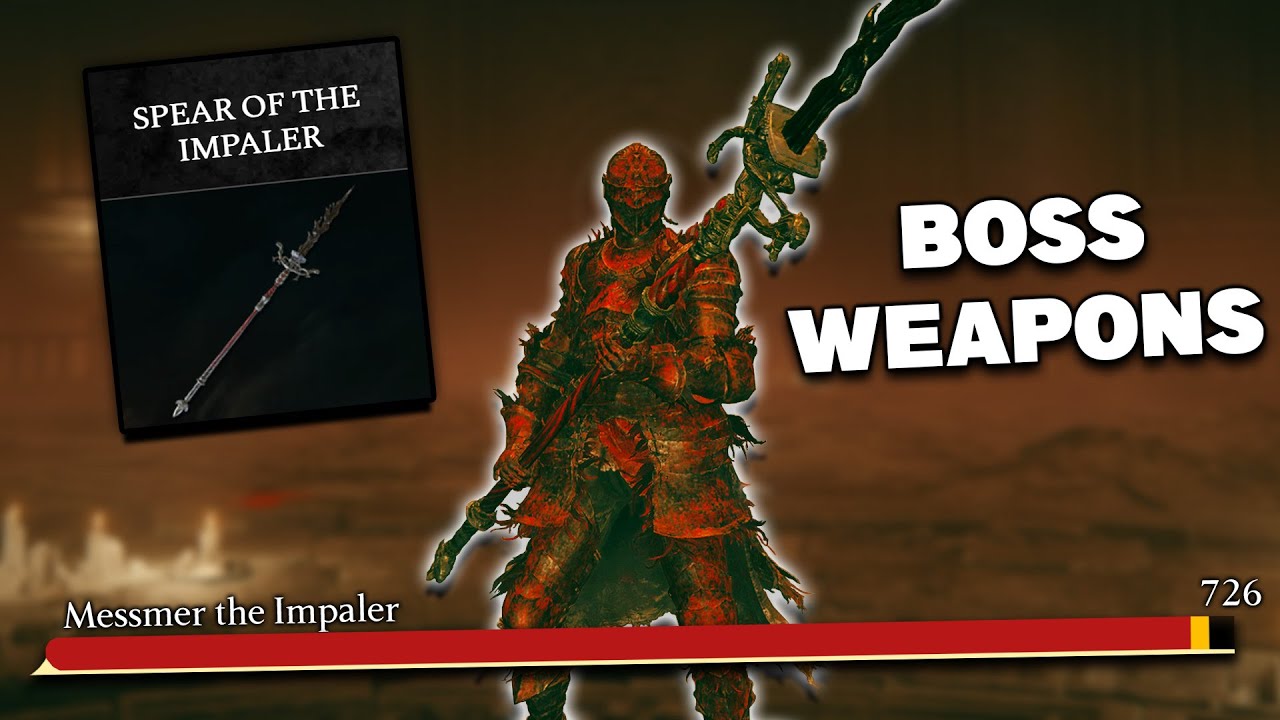 Beating EVERY Elden Ring DLC Boss With Their Weapon