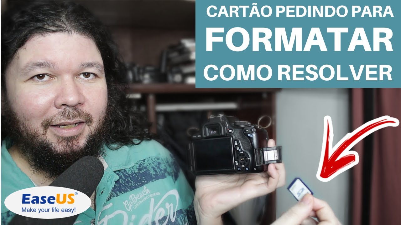 Cartão pedindo pra formatar, como resolver