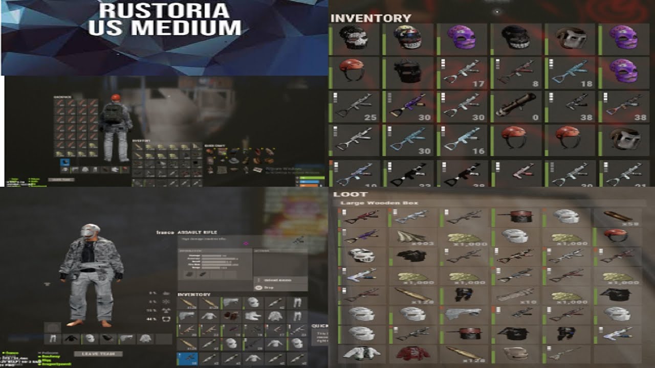 HOW MY TEAM GOES FROM RAGS TO RICHES IN RUST- wipe progression