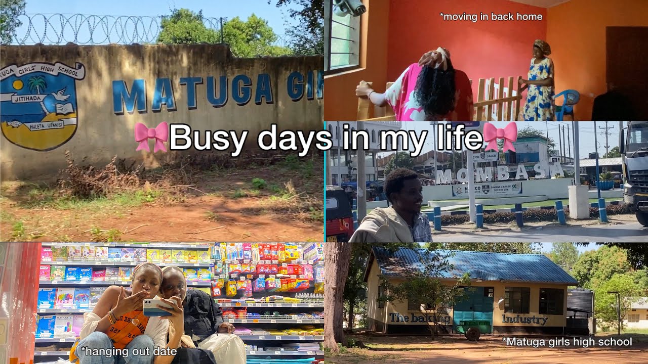 DAYS IN MY LIFE*back at my father’s house | moving in, Matuga Girls High School visit, chilling out