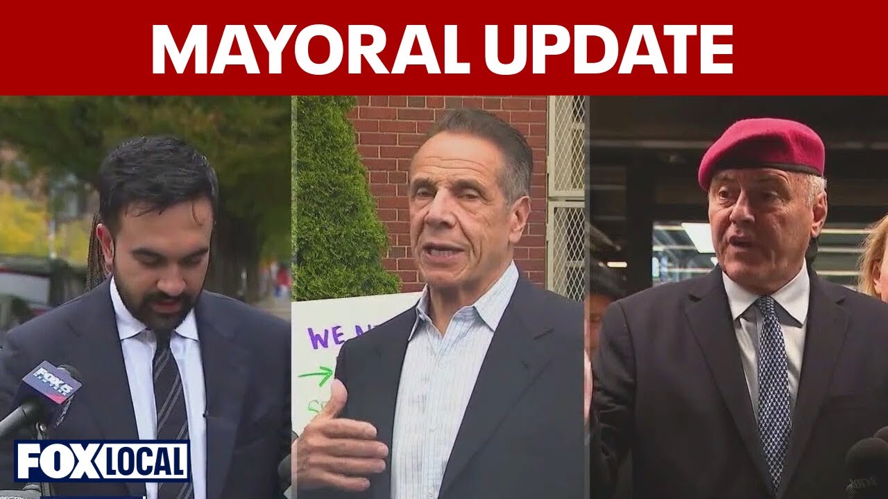 Calls grow for Curtis Sliwa to drop out as Cuomo trails Mamdani by slim margin ahead of early voting