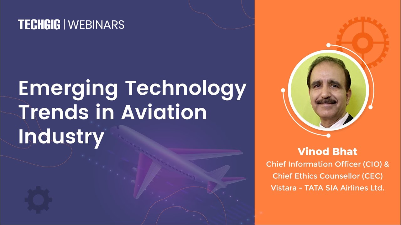 Webinar | Emerging technology trends in the Aviation Industry