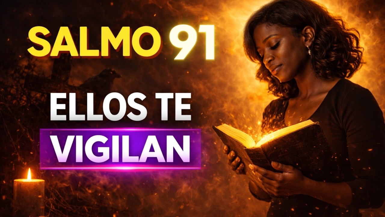 🔥 SALMO 91 + 35 + 109: Dios Destruye Todo Espíritu Vigilante Hoy