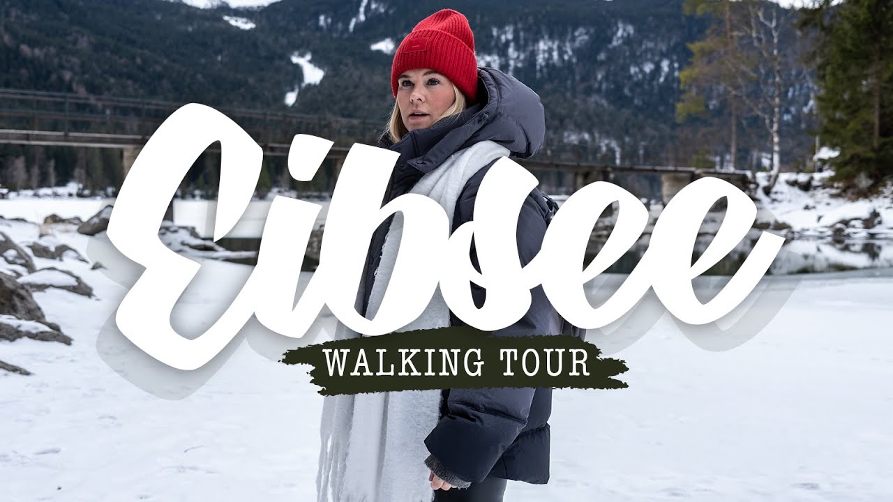 Eibsee im Winter - Wanderung - Bayern, Deutschland  - Vlog #28
