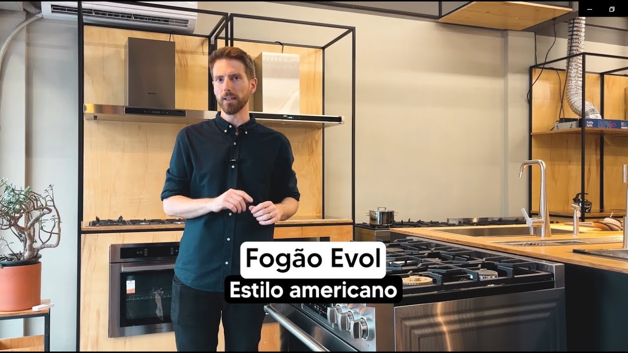 O que um fogão Estilo Americano tem de diferente?