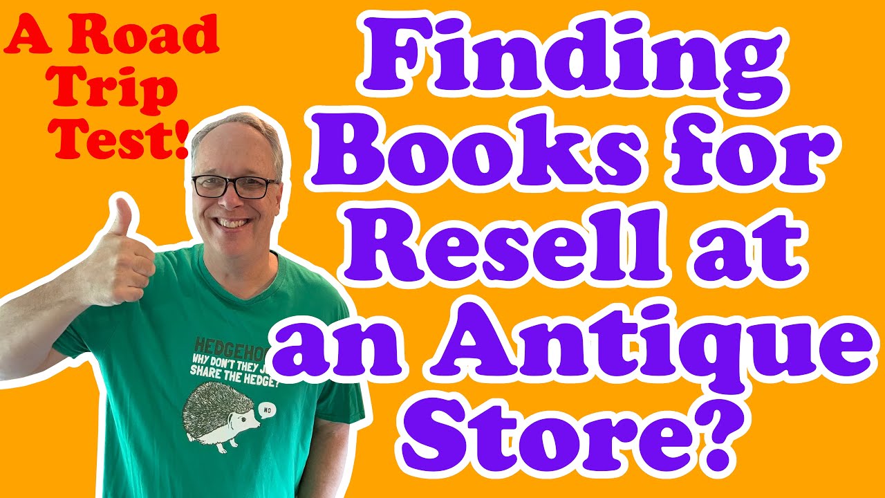 Book Sourcing for Resell at Antique Stores?  Pros, Cons, and a Wild Example! (Diamonds in the Wild?)