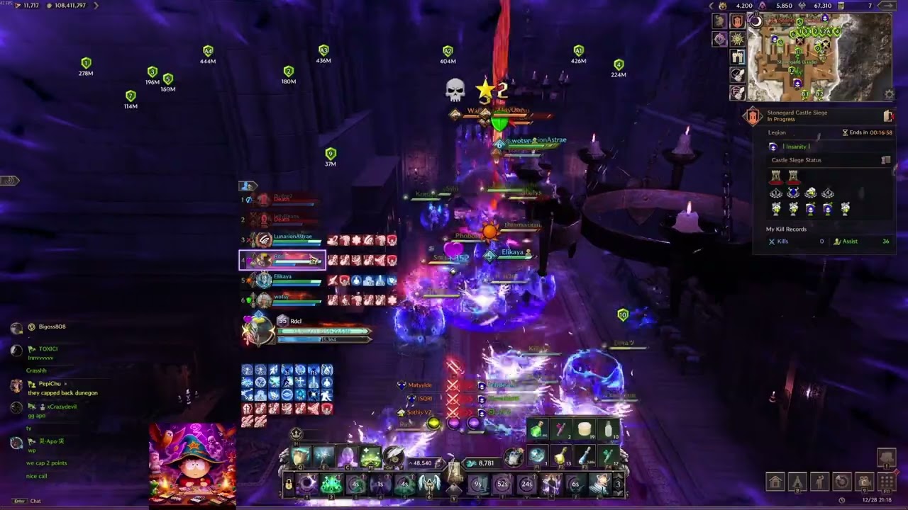 TnL - RDCL Oracle Healer - Power Rangers Group Of Insanity InterServer SIEGE - Defence turn