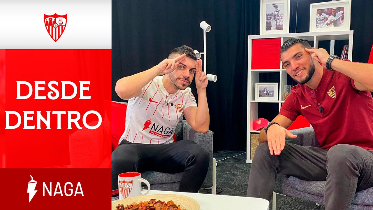 DjMarii0, Steve y Osuna visitan a Rafa Mir en el Ramón Sánchez-Pizjuán | Desde dentro