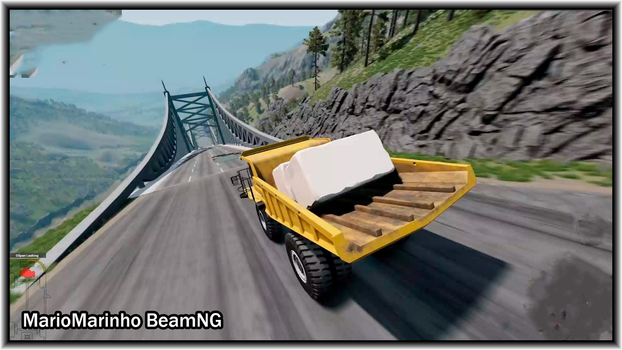 Full Throttle INSANE Long Downhill Mayhem! | BeamNG.drive | Epic Crashes & Speed Test #20