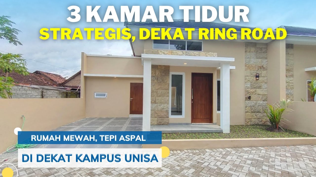 Review Type 65 - Rumah 3 Kamar Tidur Di Jogja Dekat UGM - Investasi Properti 2023