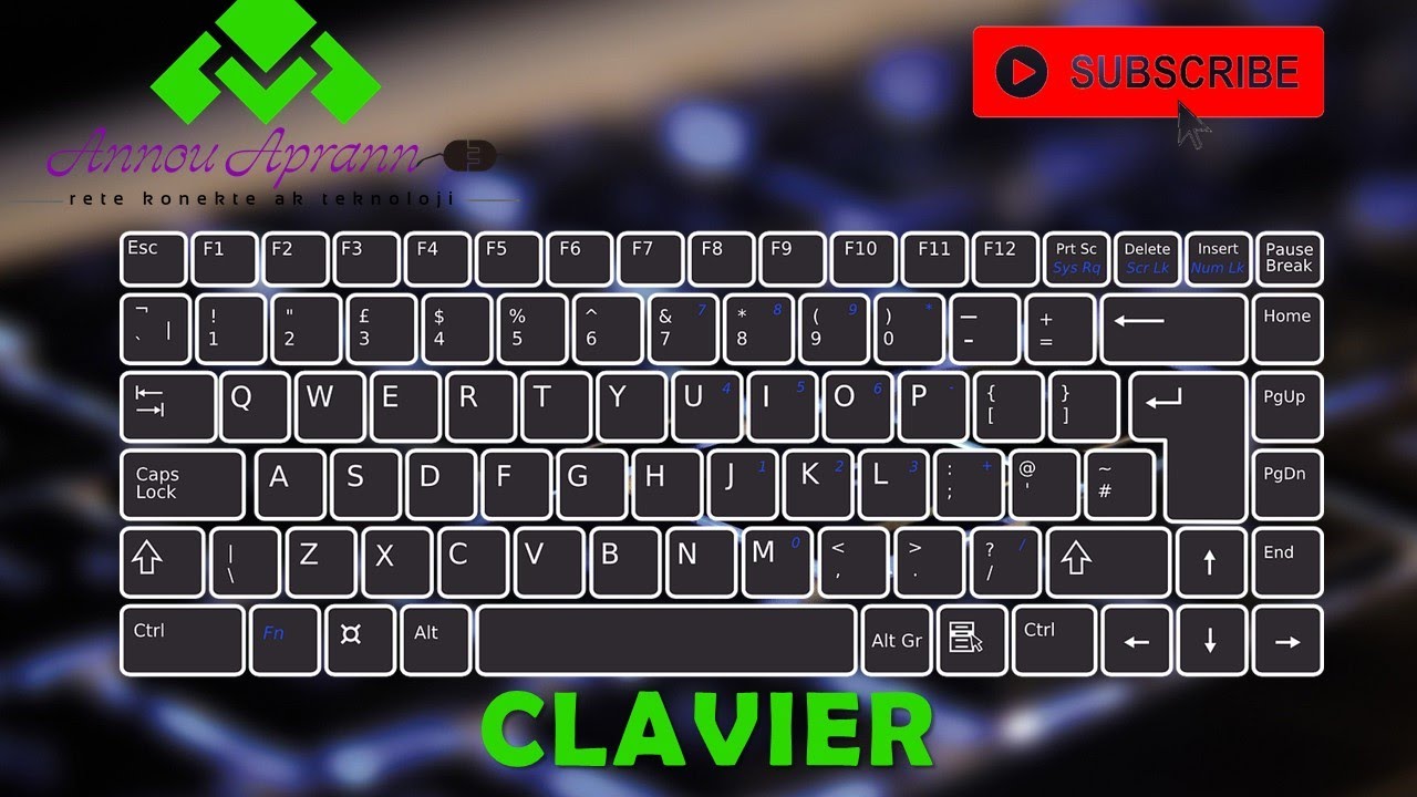 ANNOU APRANN | KIJAN NOU KA FE TOUT SA NOU BEZWEN AK KLAVYE A