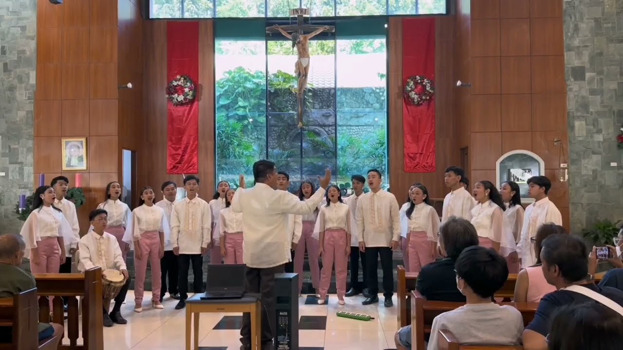 Magdiwang, magpuri! composed by Mr. Jay-El B. Viteño