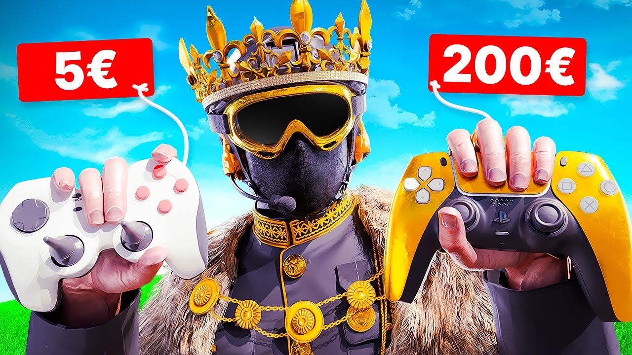 MANETTE &Agrave; 5&euro; vs MANETTE &Agrave; 200&euro; ! (quelle est la meilleure manette &agrave; palettes ?)