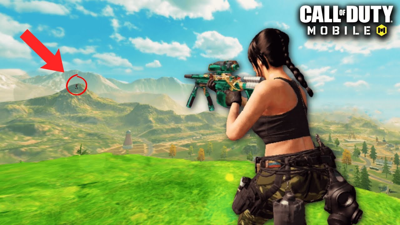 I BROKE MY WORLD'S LONGEST SNIPER SHOT RECORD!! | COD MOBILE | SOLO VS SQUADS