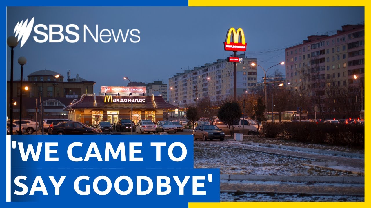 McDonald's is leaving Russia and Moscow residents are torn about it | SBS News
