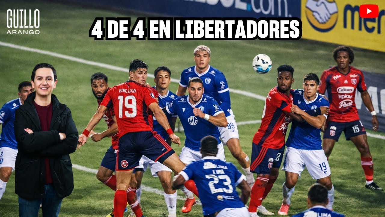 🔴🔵 DIM 2-1 JUVENTUS 🇺🇾 | PLENO DE CLUBES COLOMBIANOS EN LA COPA LIBERTADORES 