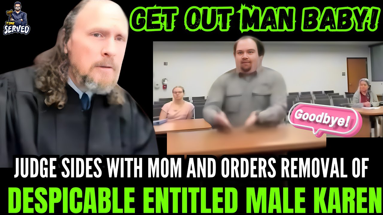 Entitled Male Karen Gets Booted By Judge After Refusing to Leaves His Mother's House