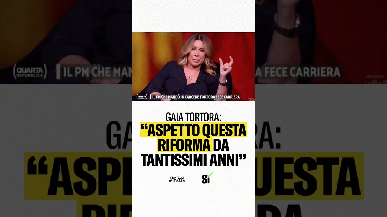“Mio padre, Enzo Tortora, non sarebbe stato condannato a 10 anni con separazione carriere”.