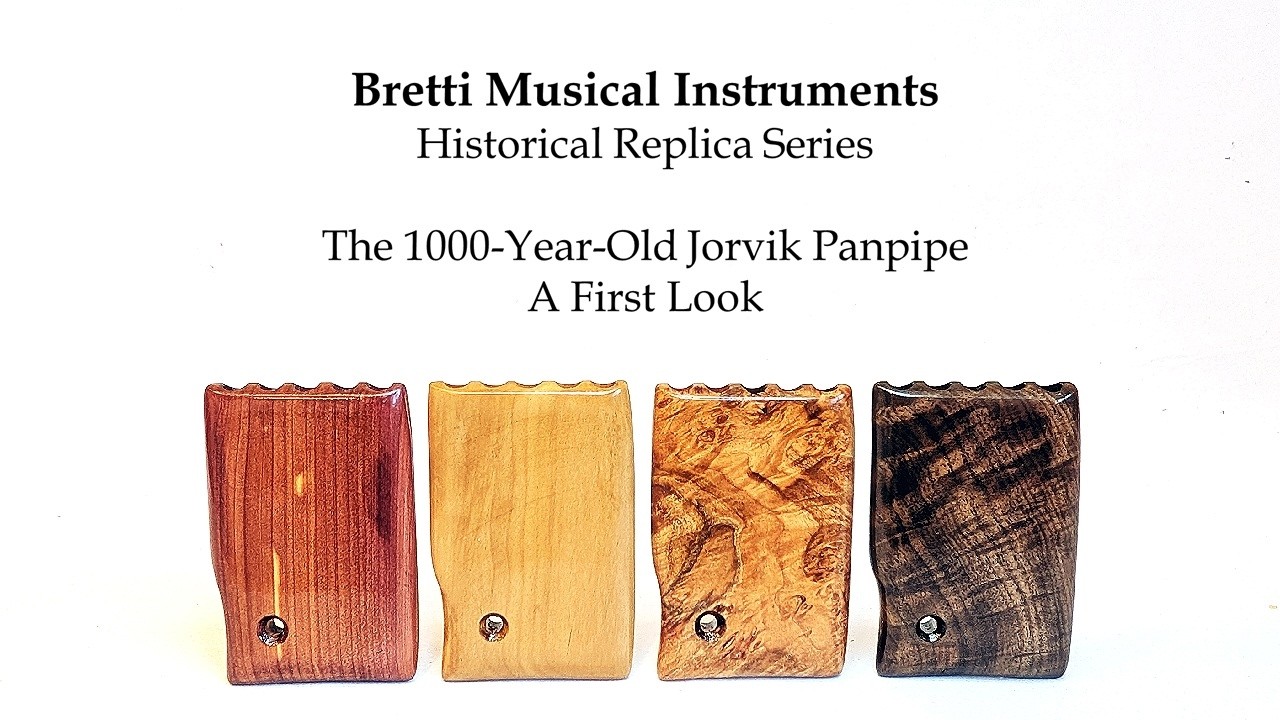 Historical Replica Series - The Jorvik Panpipe - A First Look