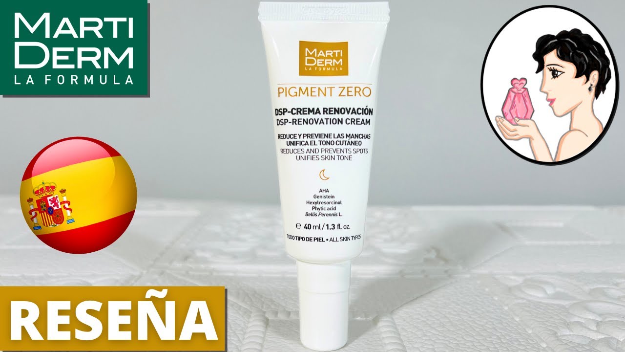 🌙Para qué sirve MARTIDERM Pigment Zero DSP CREMA RENOVACIÓN NOCHE 40ml [Review]✅MANCHAS y MELASMA