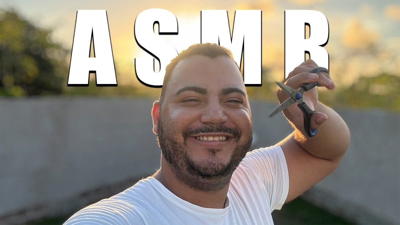ASMR CORTANDO SEU CABELO