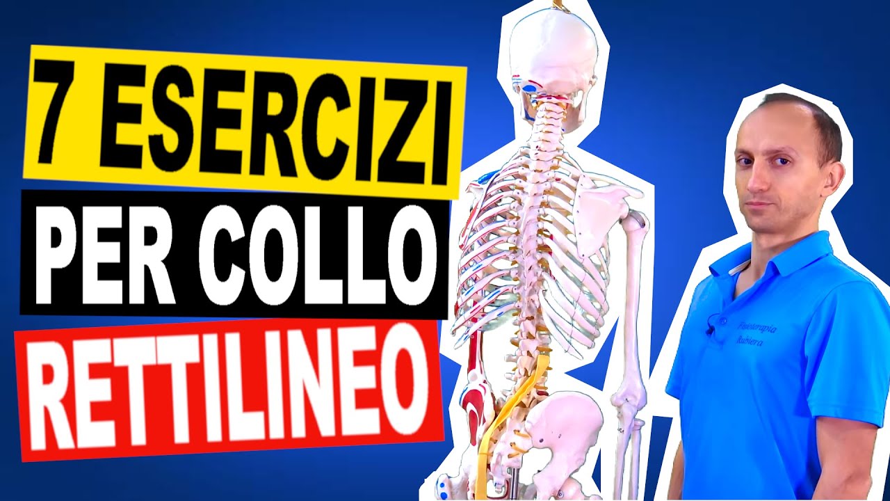 7 Esercizi di Fisioterapia per il Collo Dritto (Rettilineizzato)