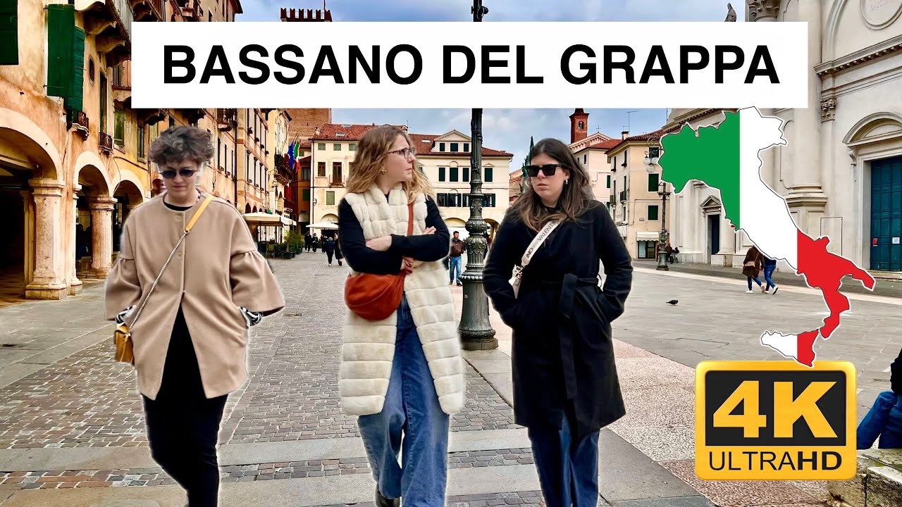 Bassano Del Grappa Walking Tour, The Best Of Italy 🇮🇹