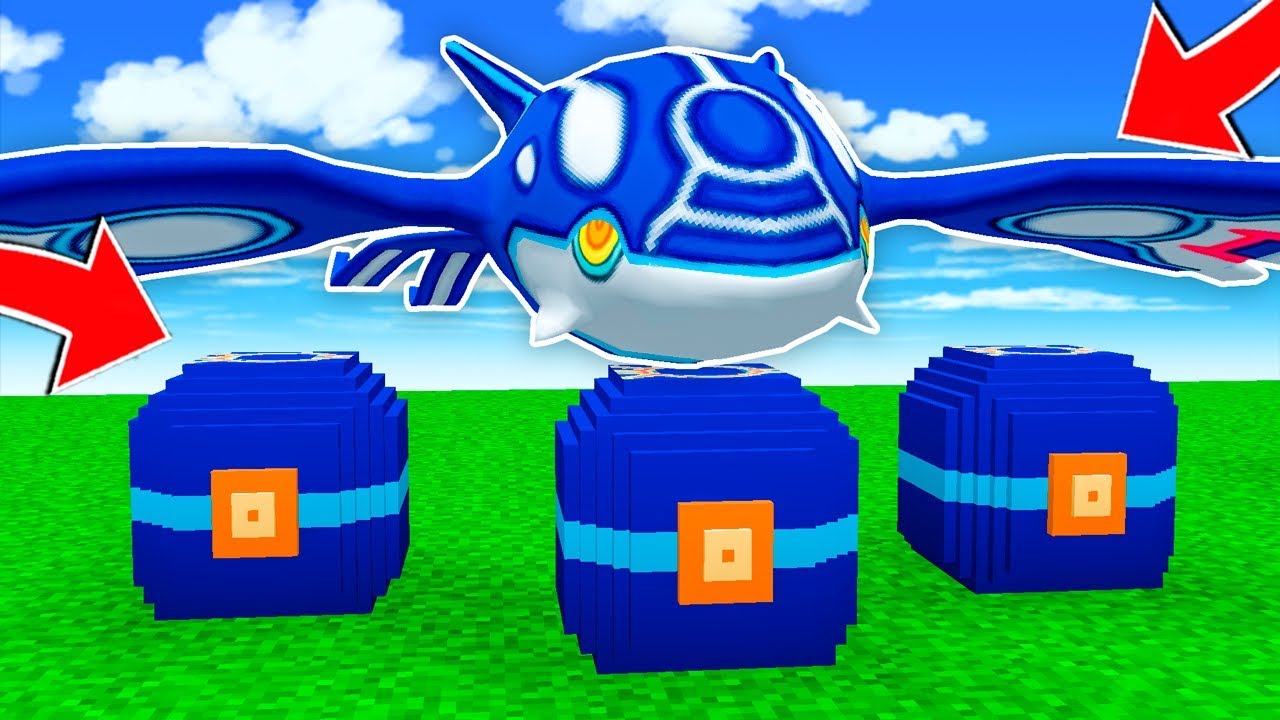 *NUEVO* LUCKY BLOCKS PIXELMON KYOGRE PRIMIGENIO 😍😱 - MINECRAFT LUCKY BLOCK POKÉMON MOD