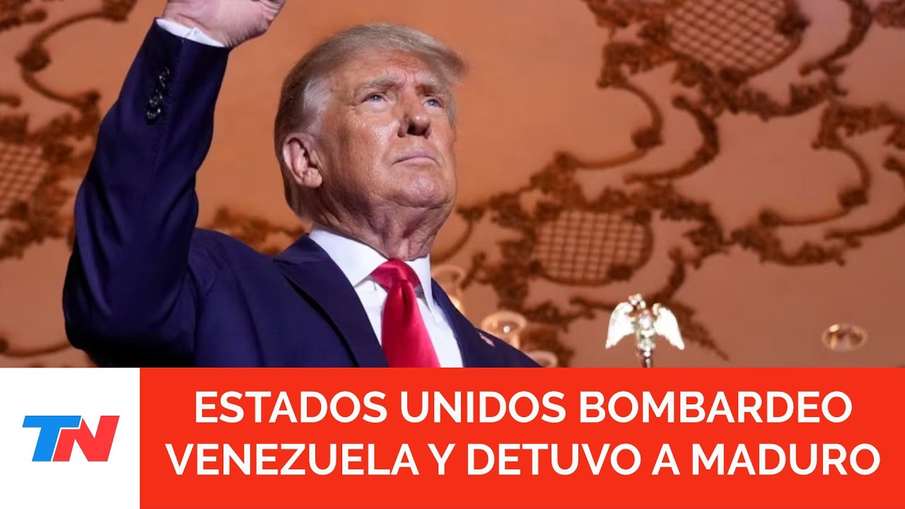 ESTADOS UNIDOS ATACÓ VENEZUELA Y LOGRÓ LA DETENCIÓN DE NICOLÁS MADURO
