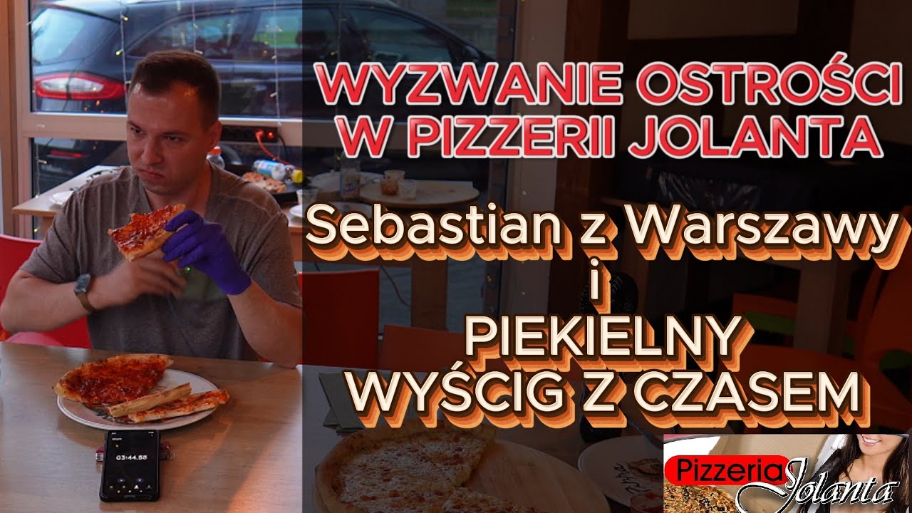 Sebastian z Warszawy na pełnym gazie! 🏎️🔥 Pizza Wyzwanie o 2000 zł ⏱️🌶️ | Wyzwanie Ostrości S2