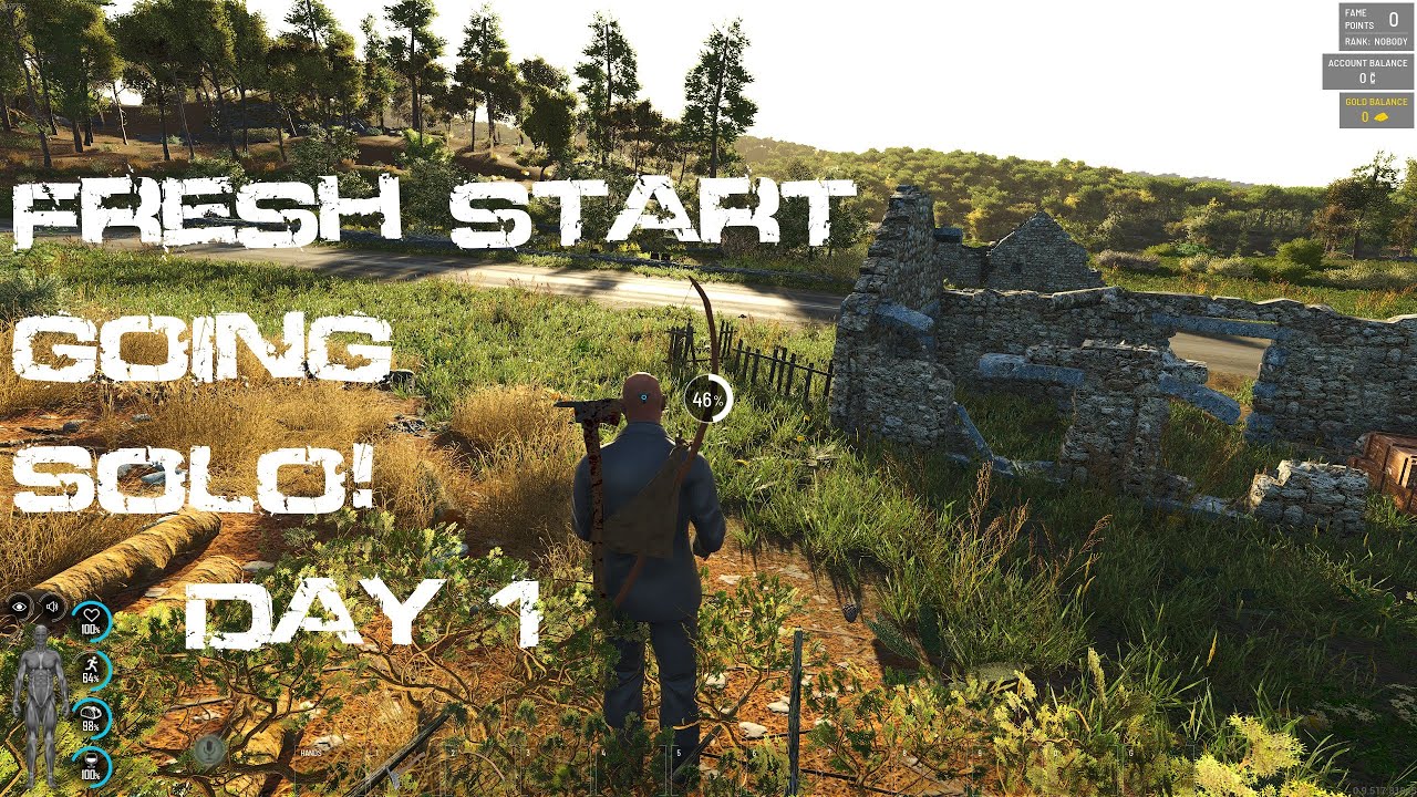 SCUMGame, Fresh Start Going Solo! #scum #survival #pcgaming #solo