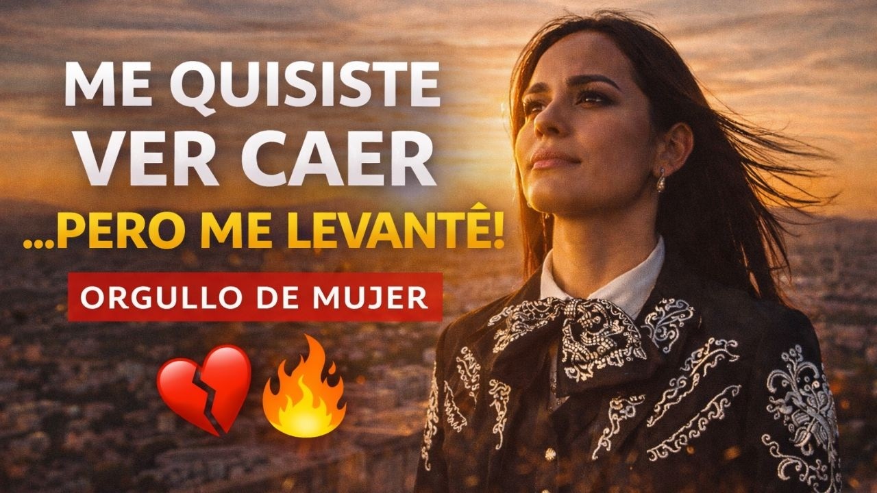 ME QUISISTE VER CAER… ¡PERO ME LEVANTÉ! 💔🔥 | Ranchera de Mujer Fuerte