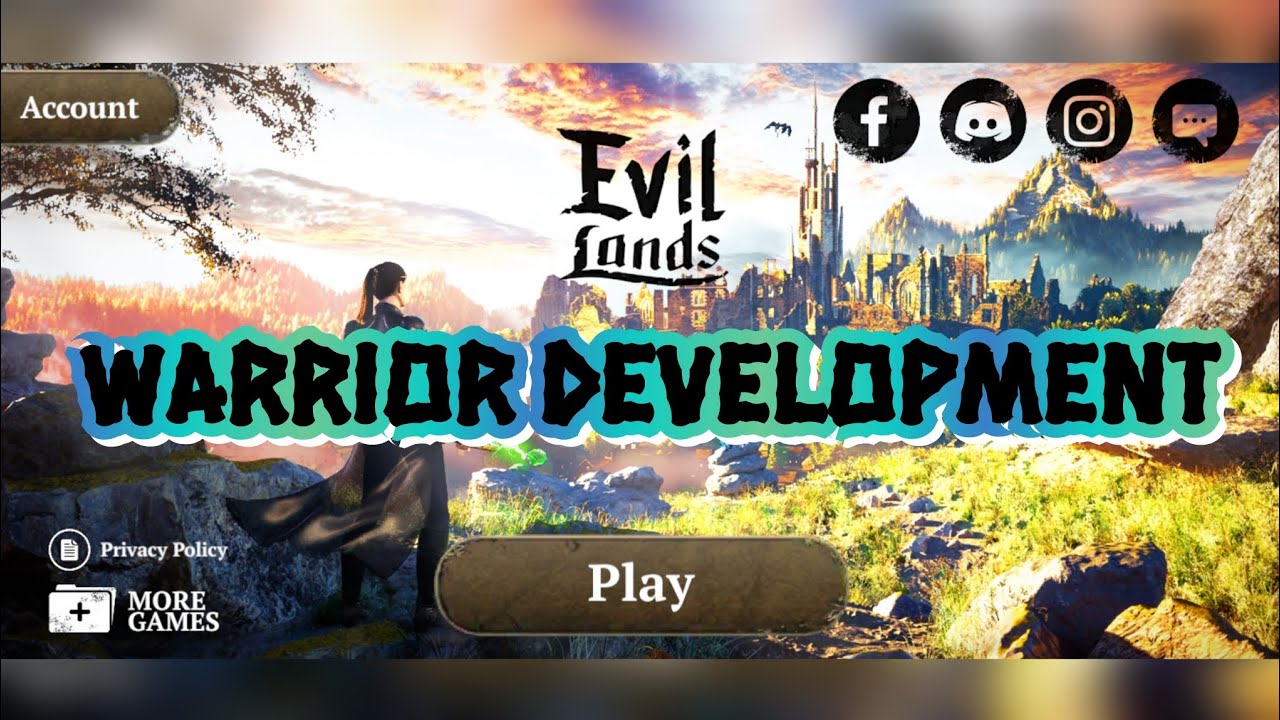EVIL LANDS - THE MASTER WARRIOR