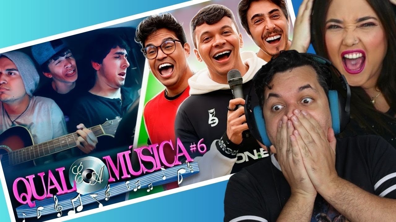 CASTANHARI & GUSTA RELEMBRANDO OS TEMPOS RAÍZES 🥹 (qual é a música 6) // REACT