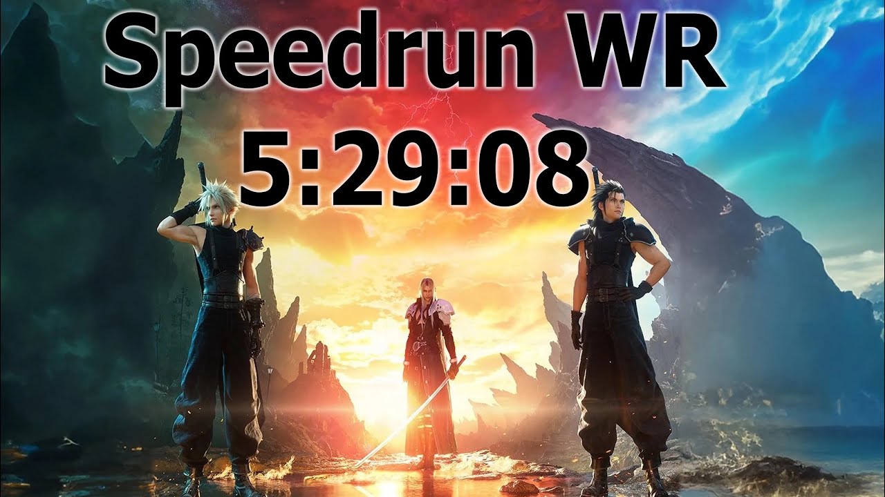 FF7 Rebirth Any% Speedrun WR in 5:29:08 (5:56:38 RTA)