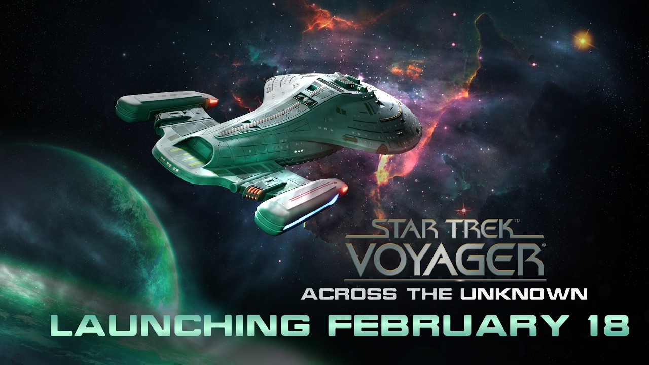 Star Trek: Voyager - Across the Unknown | Launch Trailer | Coming February 18!