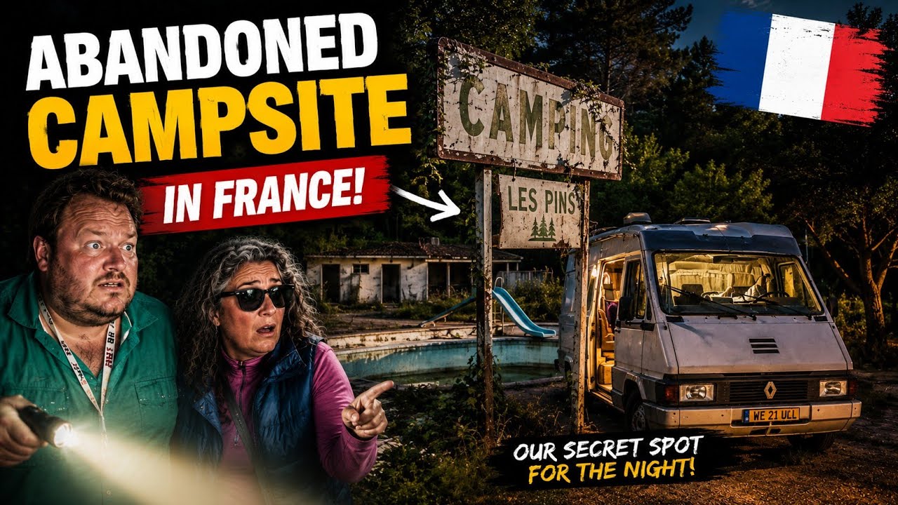 541 We Camp At An Abandoned Campsite in France!