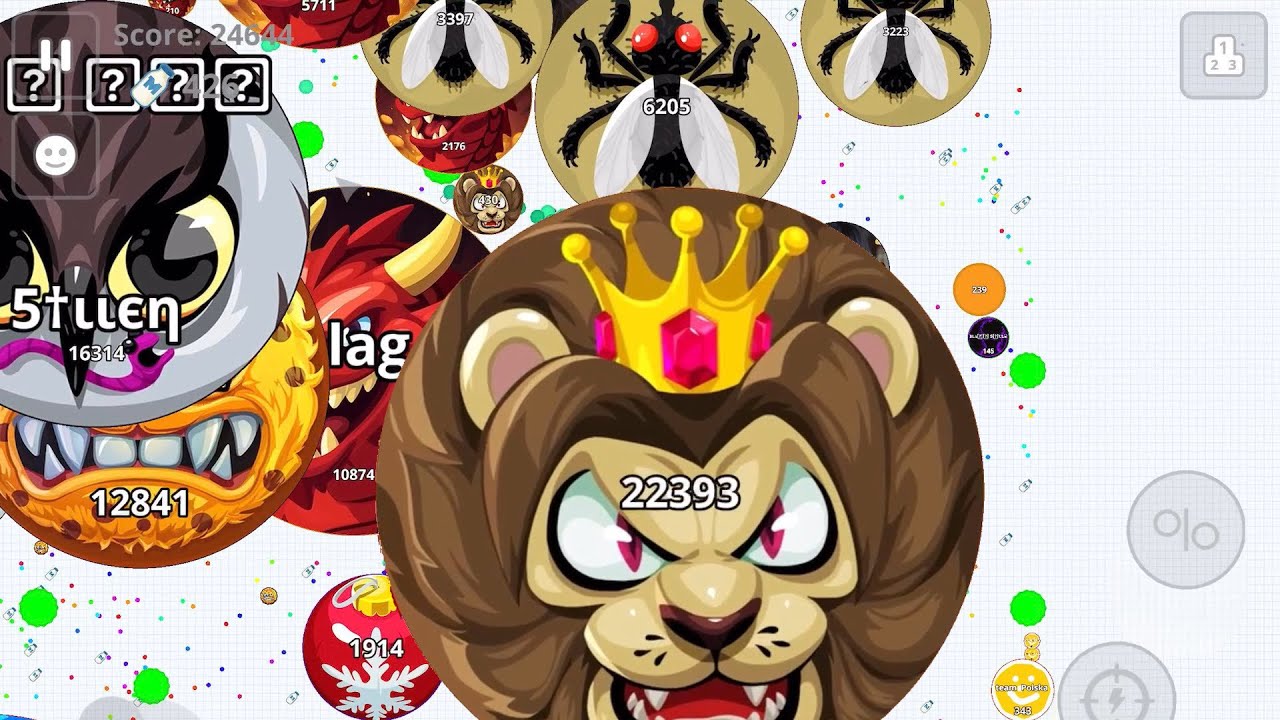 LEGENDARY 126K SOLO 🦁 (AGAR.IO MOBILE)