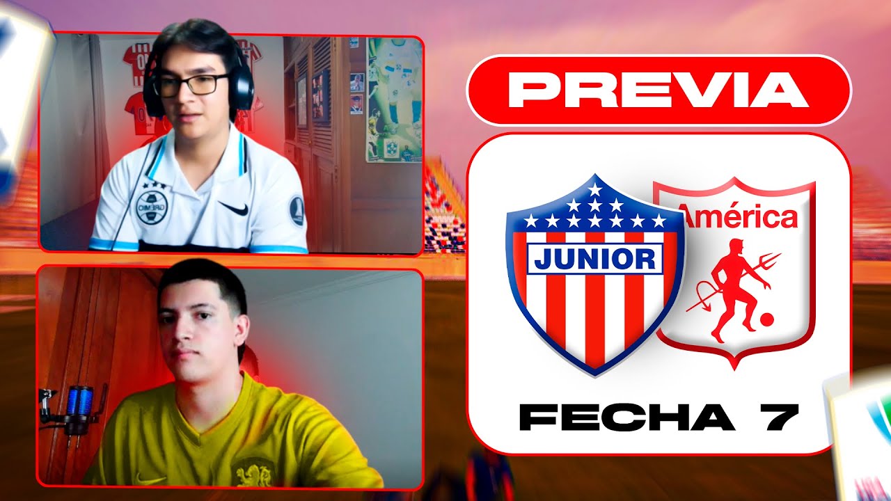 PREVIA JUNIOR VS AMÉRICA CON HINCHA DE AMÉRICA 