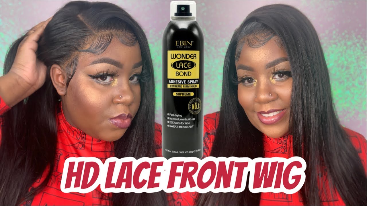 *NEW* EBIN Wonder Lace Bond SUPREME Hold Adhesive Spray | Ayiyi HD LaceFront Wig | MissUniqueBeautii
